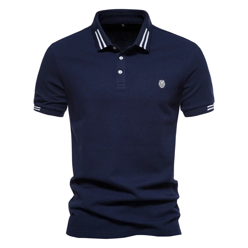 Ruben™ – Brodert Crest Krage Polo Shirt