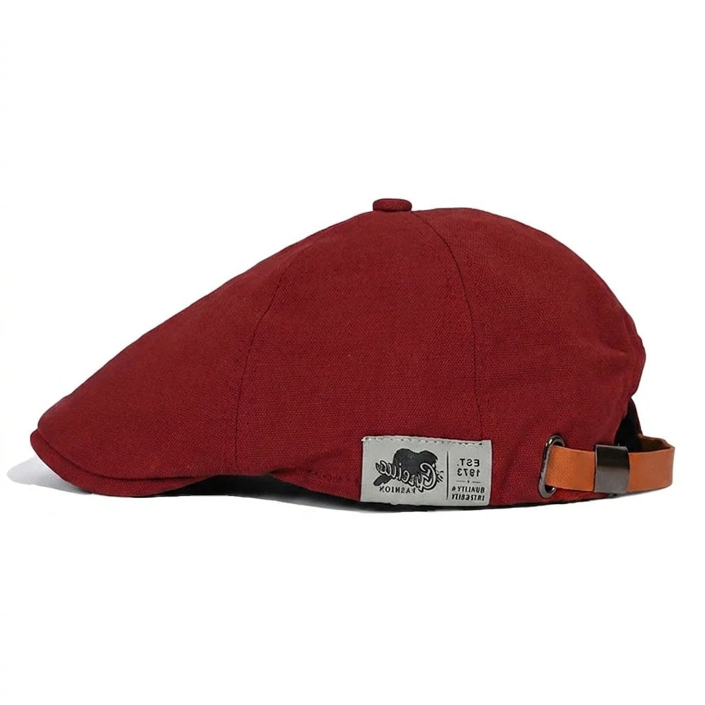 Linn™ – Pustende Justerbar Newsboy Caps