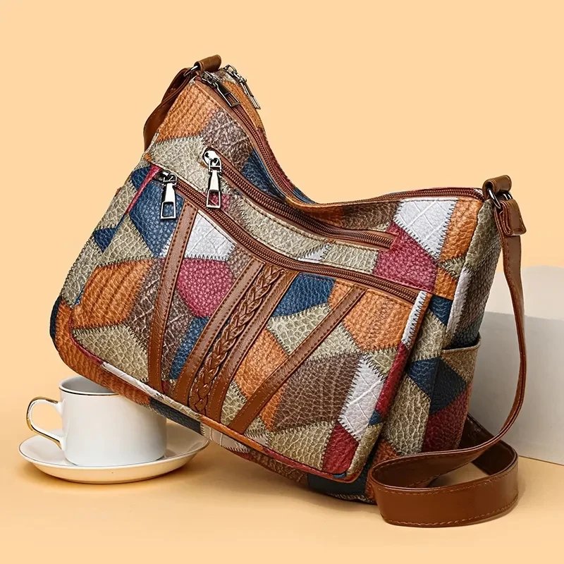 Cecilia™ – Lappeteppe Antistjele Crossbody Veske