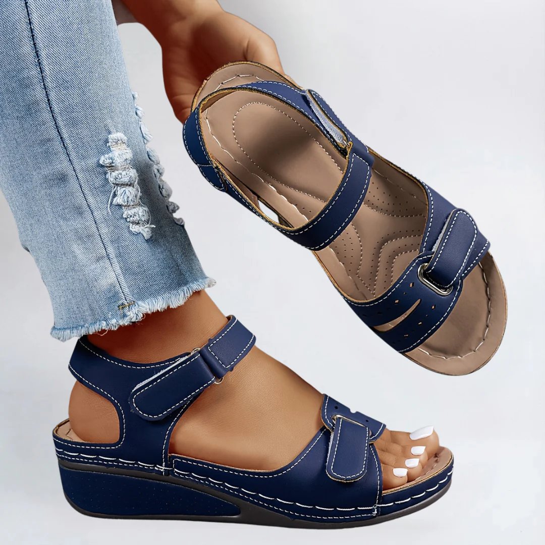 Edith™ – Ortopediske Polstrede Justerbare Stropp Sandaler