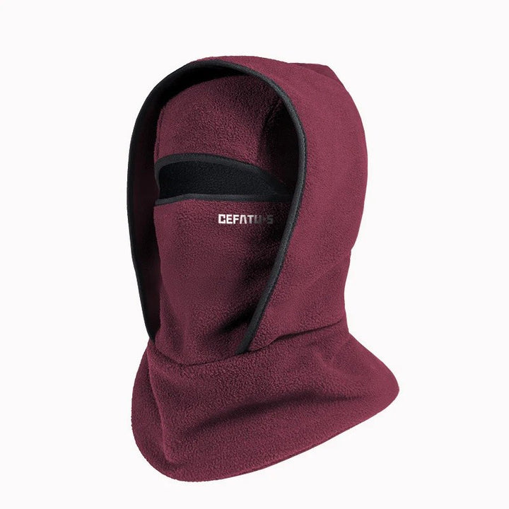 ThermoHood™ – Termisk Fleece Vindbeskyttende Balaclava Hette