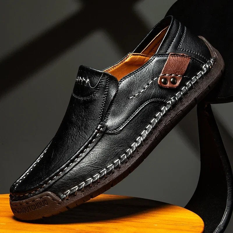 Gunnar™ – | Håndlagde Slip-On Loafers for Menn