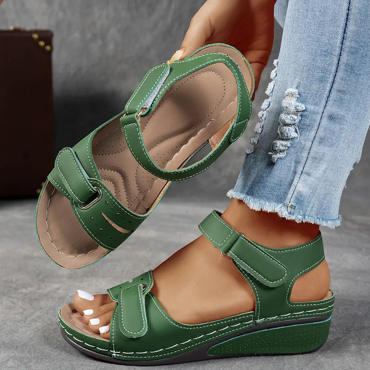 Melissa™ – Ortopediske Bue Støtte Kile Sandaler