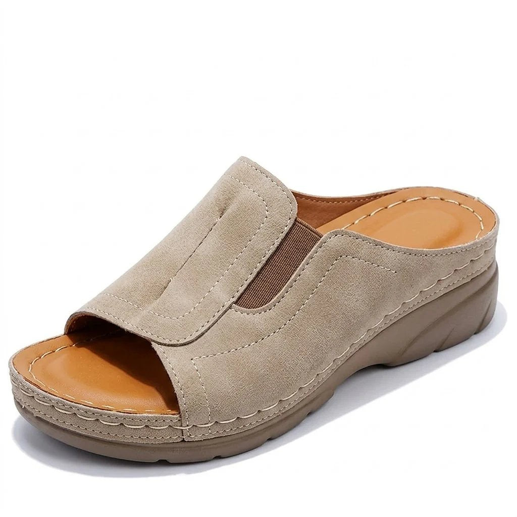 Anne™ – Ortopediske Slip-On Sandaler med Bred Passform