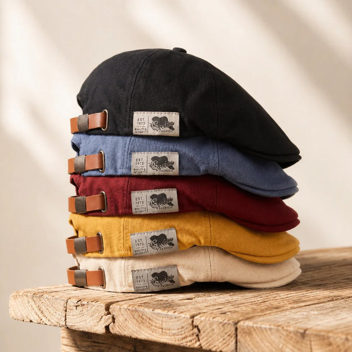 Bergen™ – Vintage Flat Cap Newsboy Hat