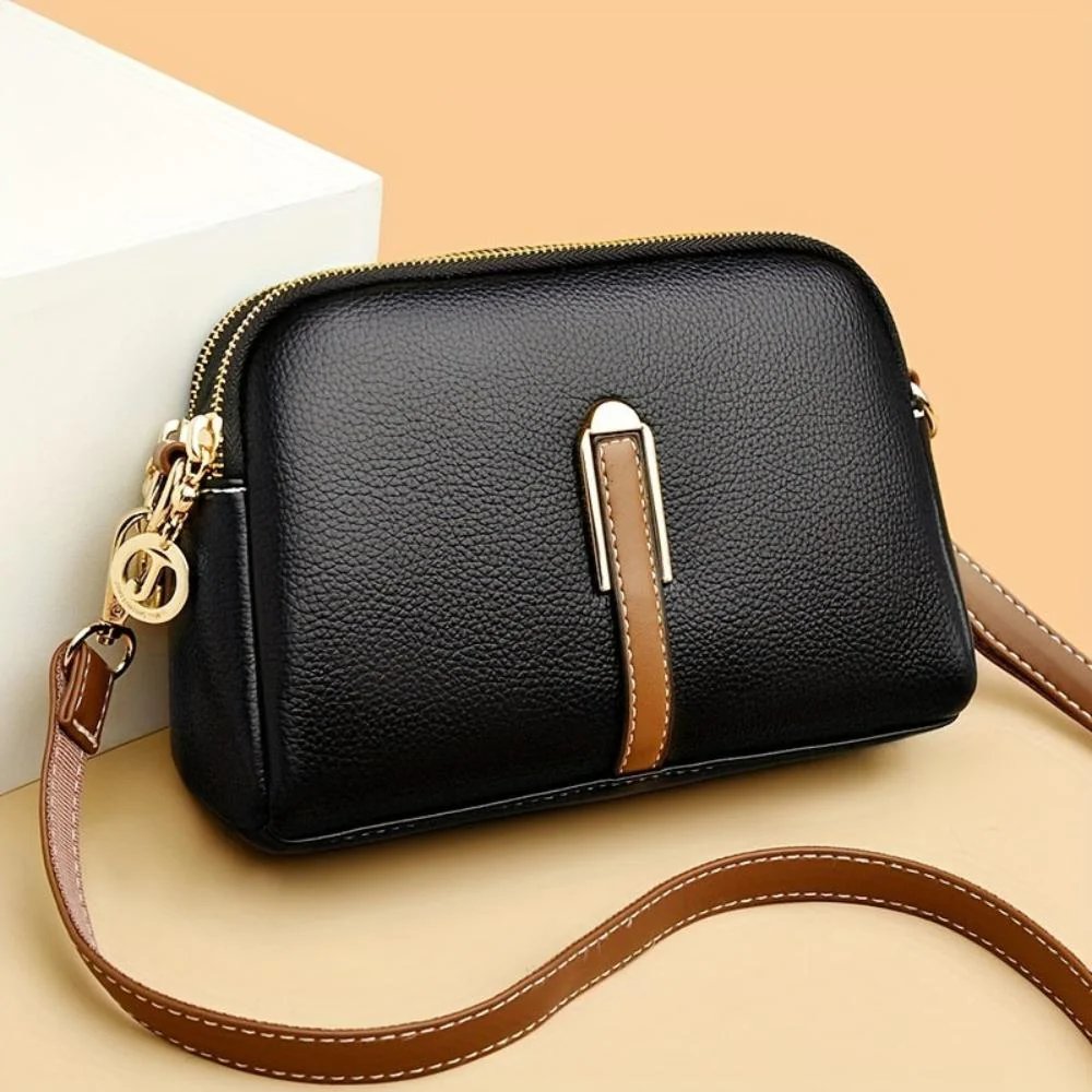 Jenny™ – Crossbody-veske med glidelås og justerbar stropp