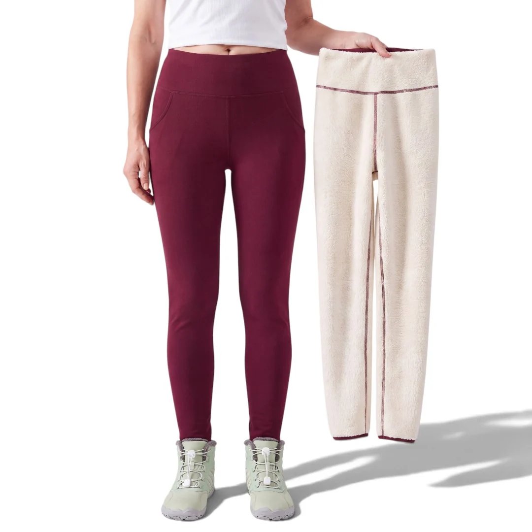 ThermoFleece™ – Høyt liv Fleeceforet Varme Strømpebukser