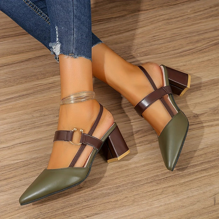 Anette™ – Heldekkende Roma Collection Hæl Sandaler