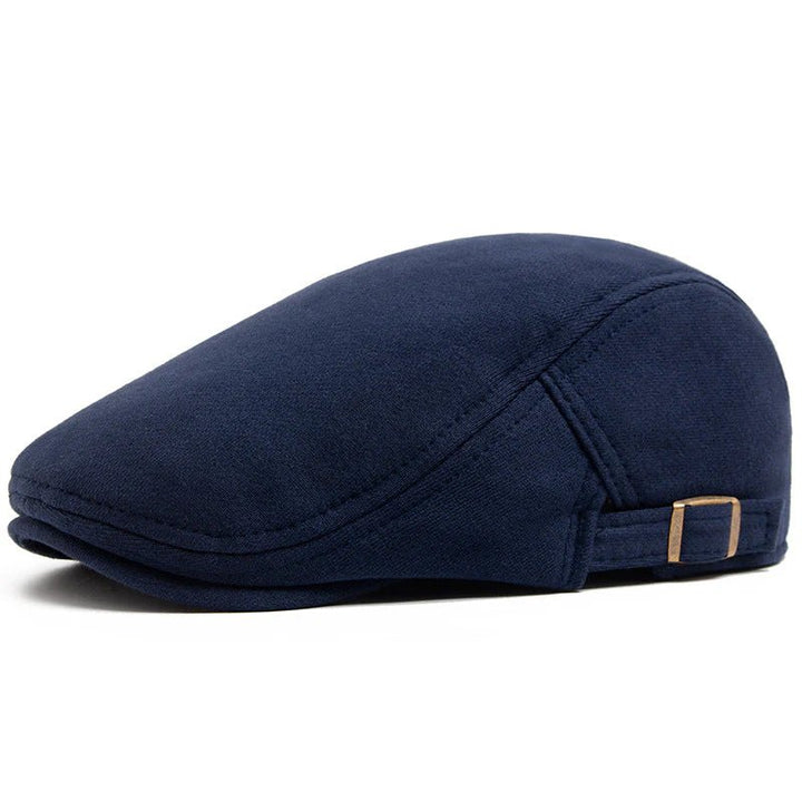 Kevin™ – Justerbar Flat Cap med Bakrem