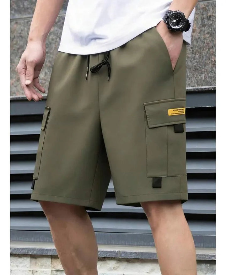 Vidar™ – Avslappet passform med snøring cargo shorts