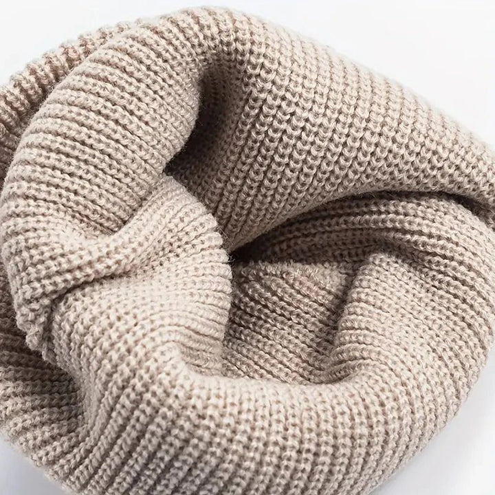 Iver™ – Ribbete Strikket Cuffless Beanie