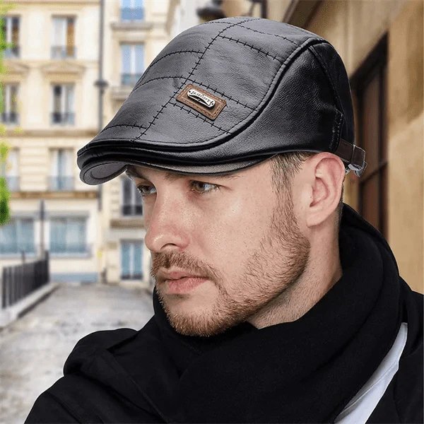 Hans™ – Stitched Vintage Flat Cap