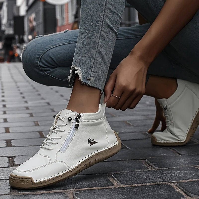 ErgoWalk™ – Ergonomisk Støtte Snøring Ankel Sneakers