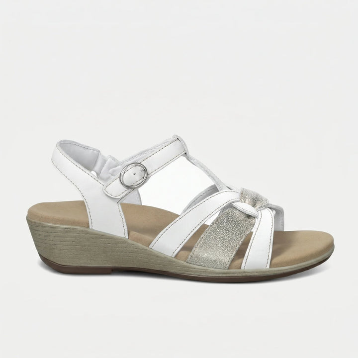 Hege™ – Pustende ortopediske polstrede kile-sandaler