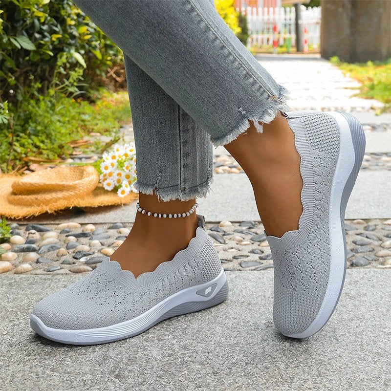 Katrine™ – Lettvektige ortopediske slip-on sneakers