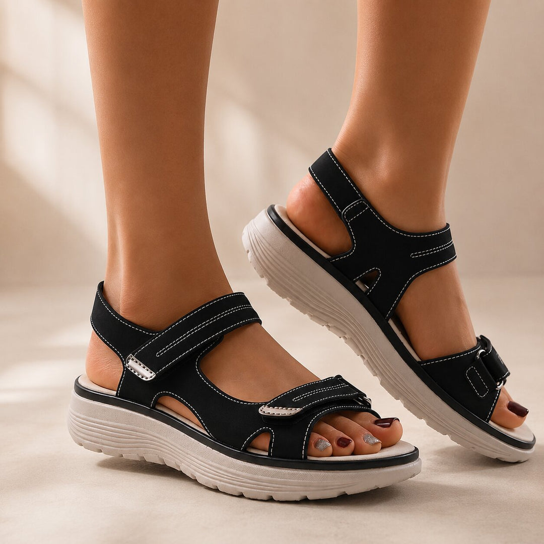 ArchFit™ – Sandaler med justerbar stropp og buestøtte
