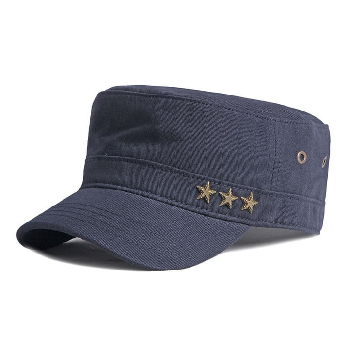 Magne™ – Triple Star Brodert Flattopp Militærcaps