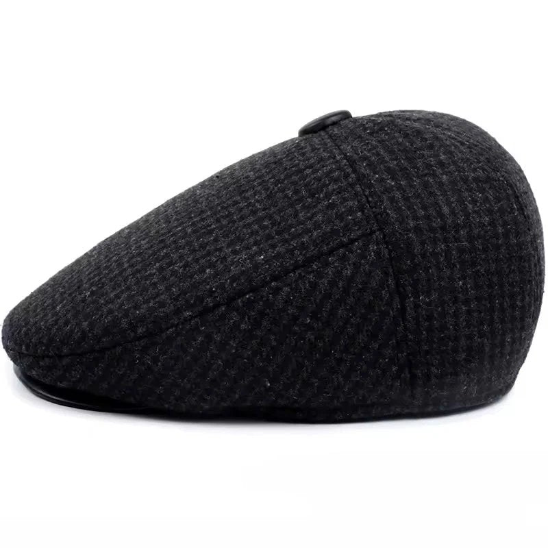 Benedikte™ – Termisk Øreflap Flat Caps