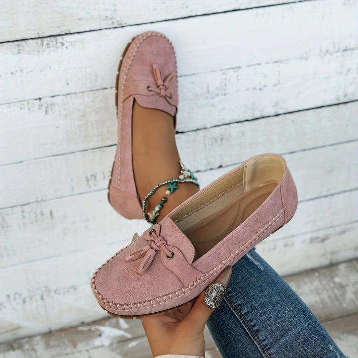 Alma™ – Klassiske loafers med duskdetaljer og komfort hele dagen