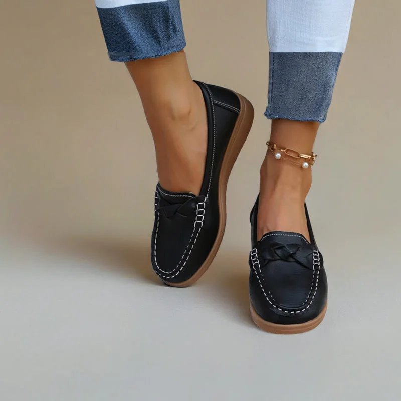 Andrea™ – Ortopediske vidde slip-on loafers
