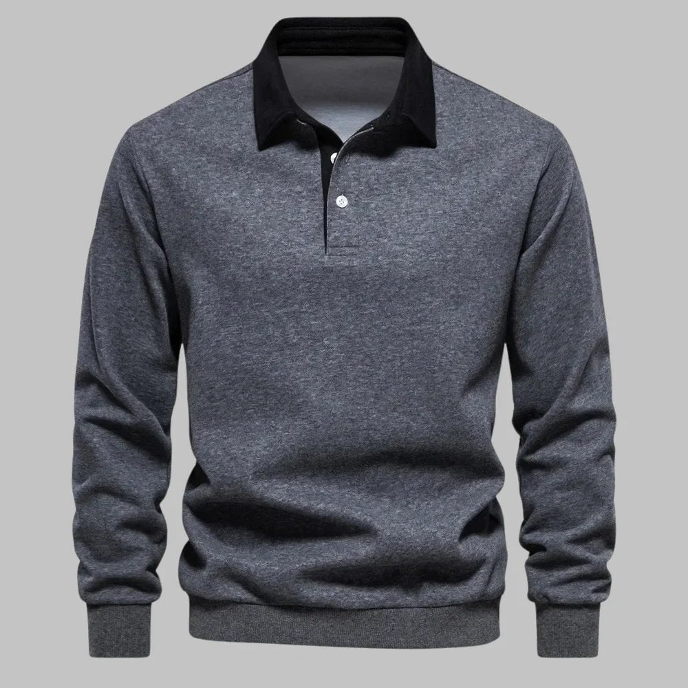Darius™ – Smart Casual Krage Weekend Pullover