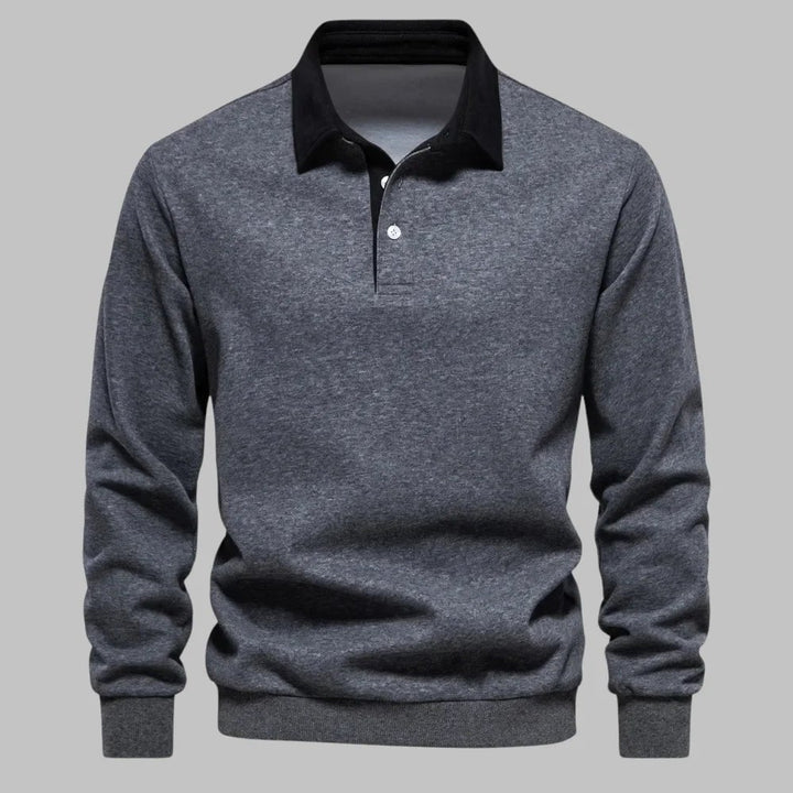 Darius™ – Smart Casual Krage Weekend Pullover
