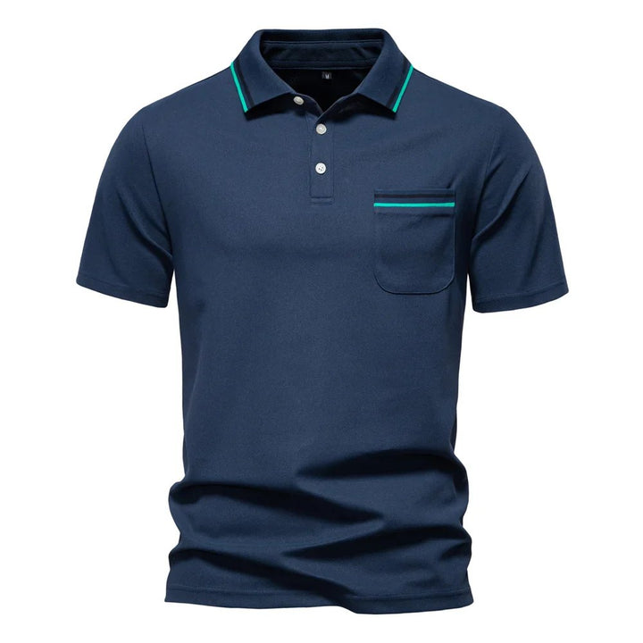 Xavier™ – Smart Casual Strikket Topp for Menn