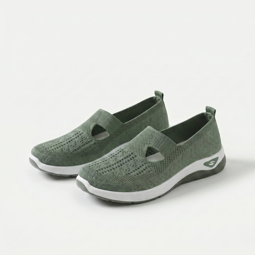 Diana™ – | Ortopediske Polstrede Slip-On Sneakers