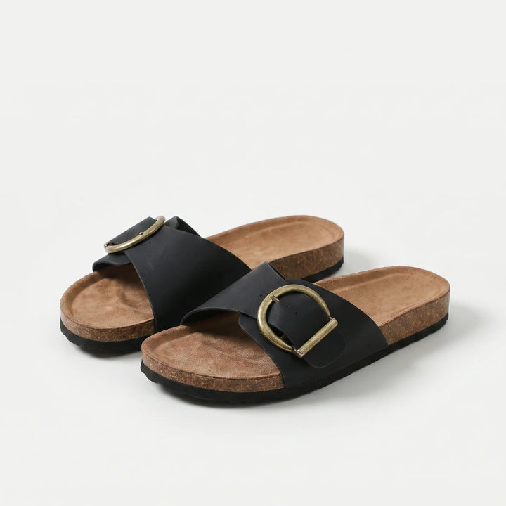 Alba™ – | Sandaler med spenne og fotbed เครดิตฟรี