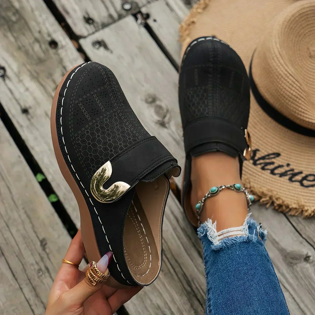 Hedvig™ – Perforerte Ortopediske Slip-On Muler
