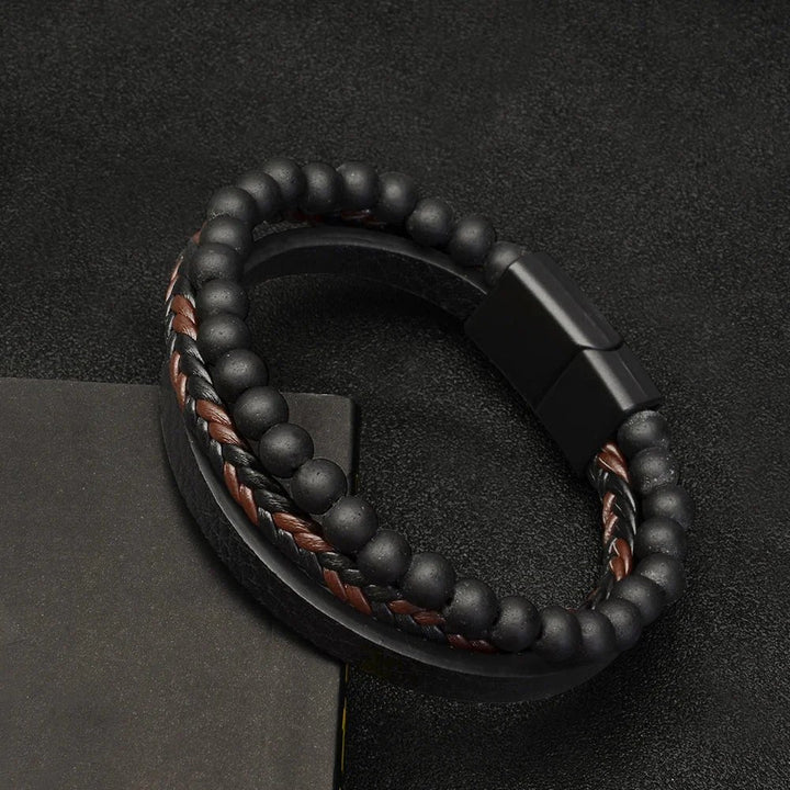 Nina™ – Sett med armbånd med flere strenger og perler