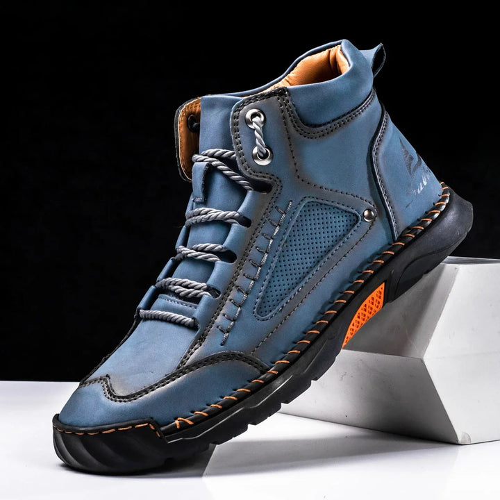 Matteo™ – Håndlagde snørebånd høy-top sneakers