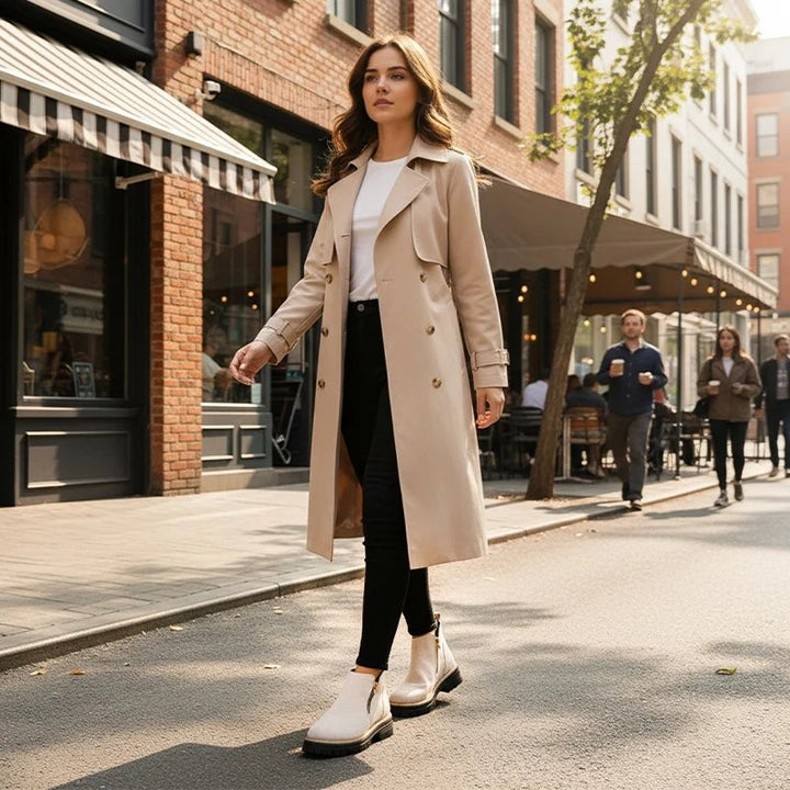 Mirella™ – Sidelukket Chunky Ankelstøvler