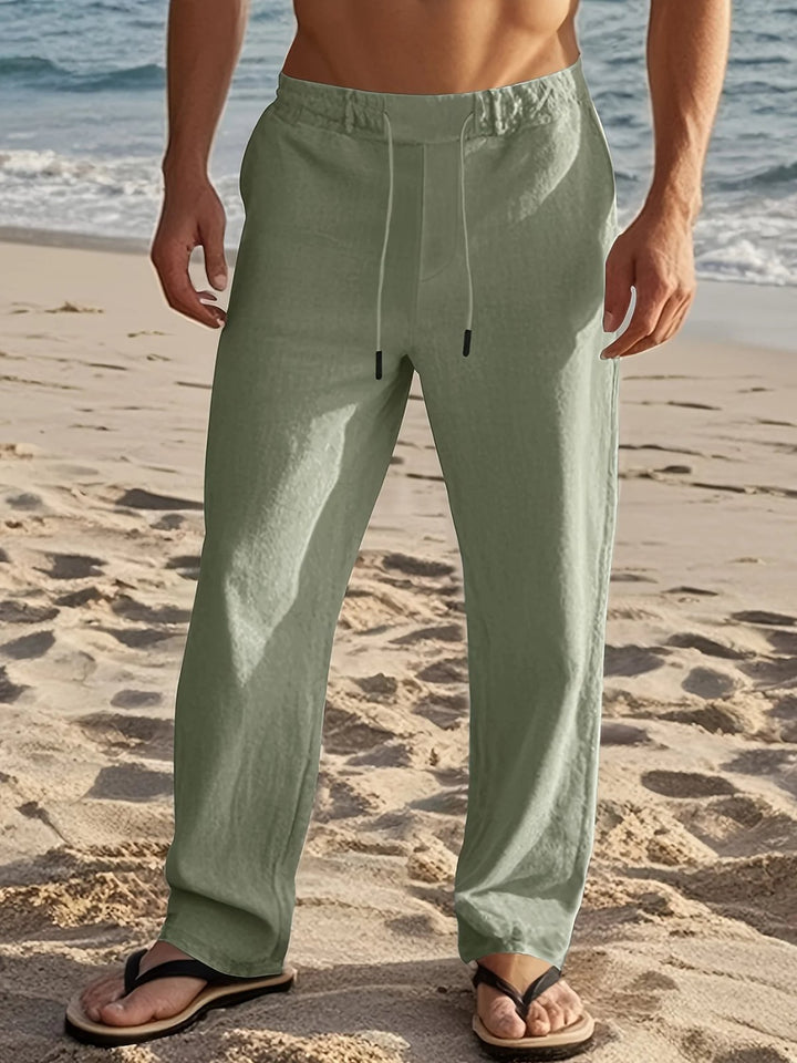Håkon™ – | Drawstring Avslappede Sommerbukser