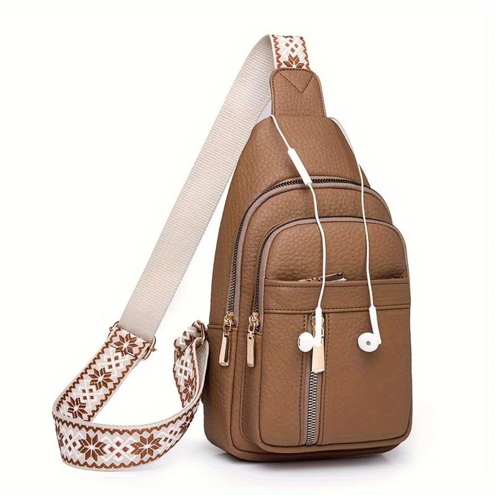 Tuva™ – Multi-Lommer Crossbody Sling Bag
