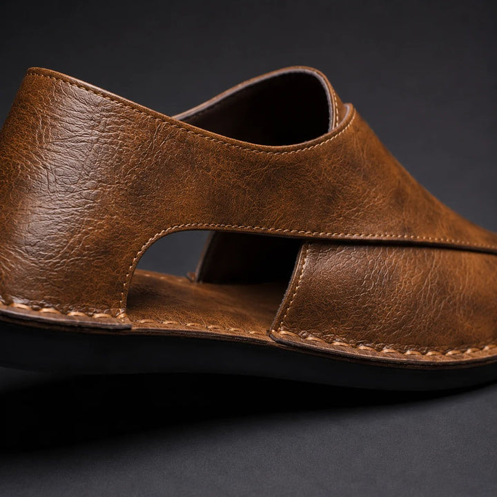 Adriano™ – Håndlagde Slip-On Peshawari Sandaler