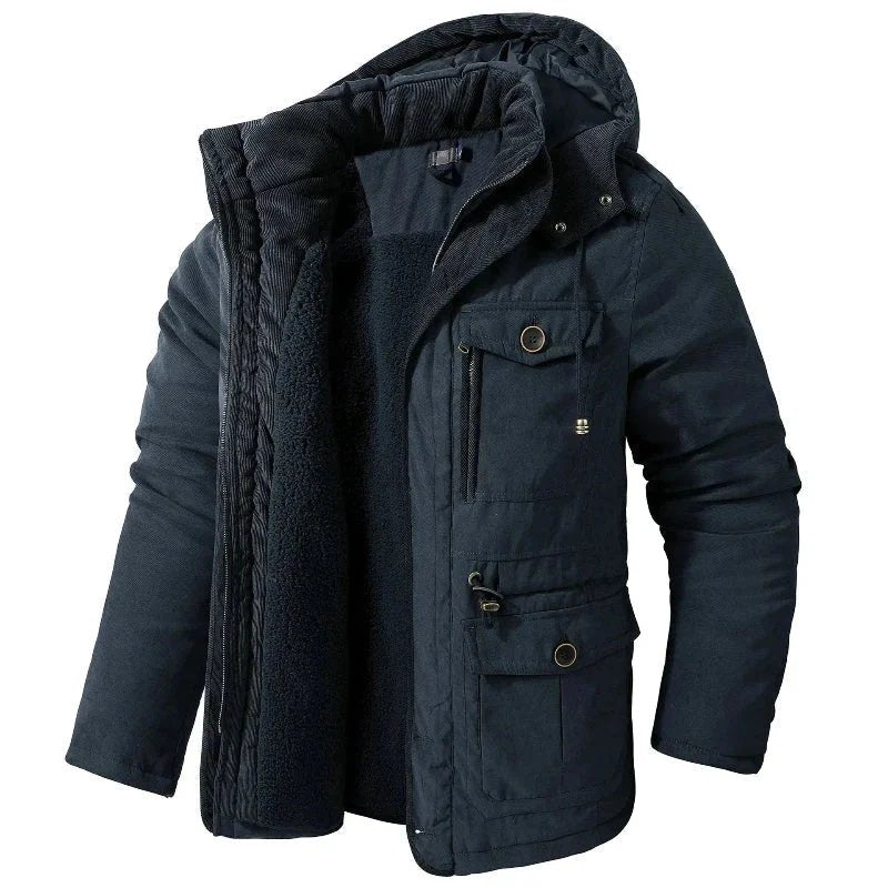 Gustav™ – Hettefleece-lined Cargo Vinterparka