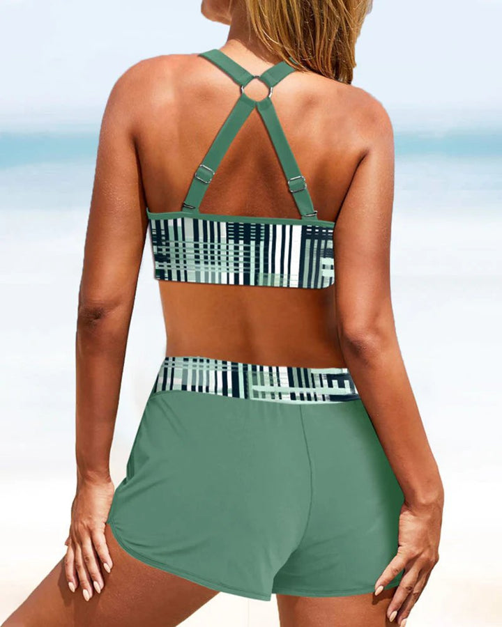 Jana™ – Trendy høyt liv bikini-sett
