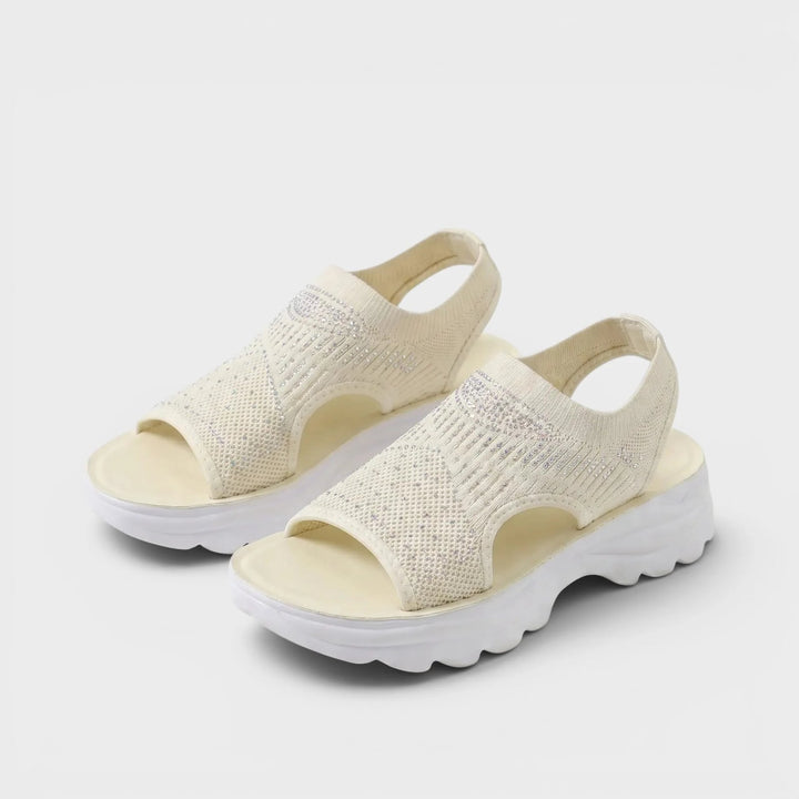 Jorunn™ – Ortopediske Komfort Plattform Sandaler