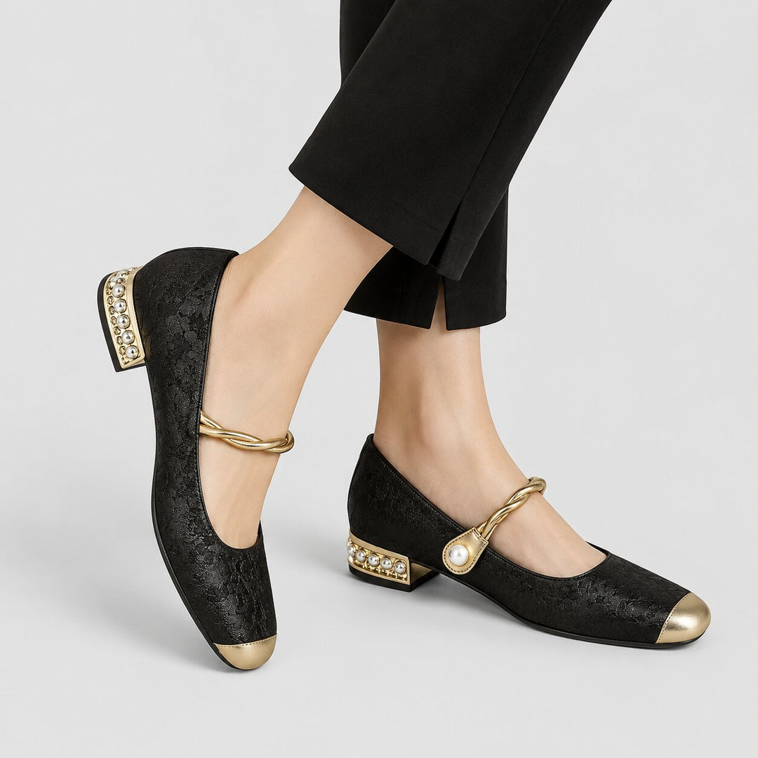Ellinor™ – Elegante Blokkhæls Pumps