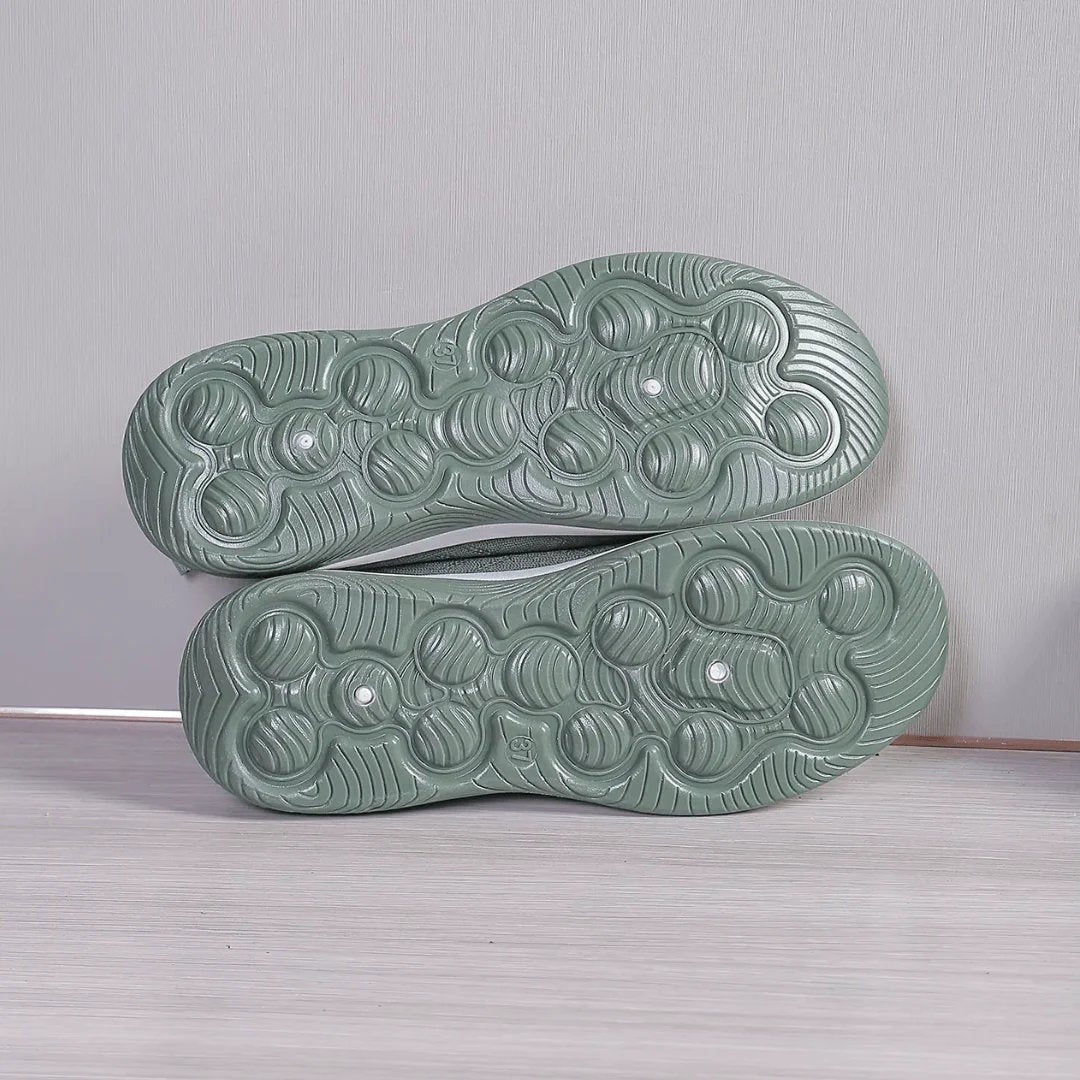 May™ – | Ortopediske Pustende Slip-On Sneakers