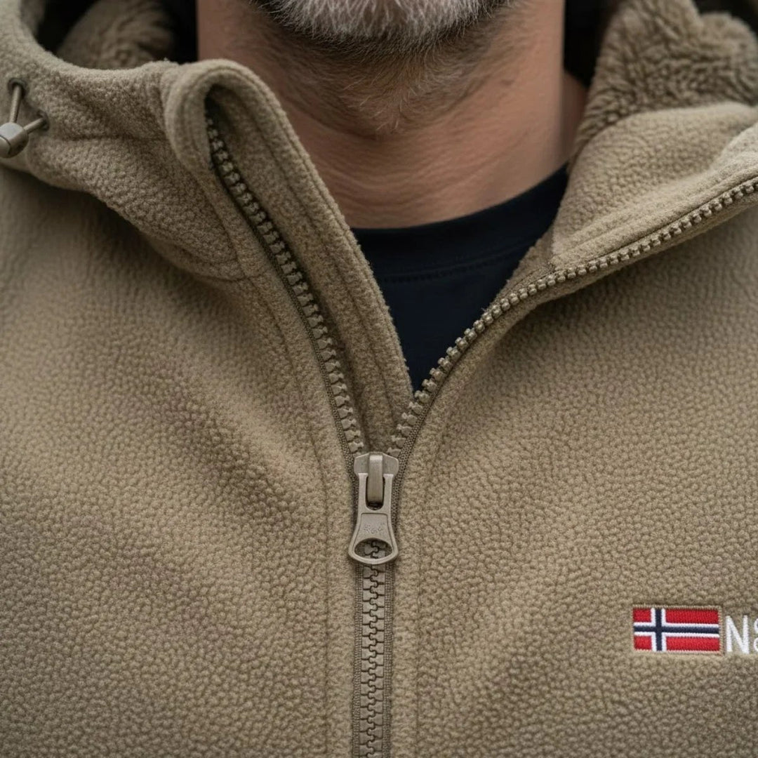Alexander™ – Hettefleece Jakke med Glidelås