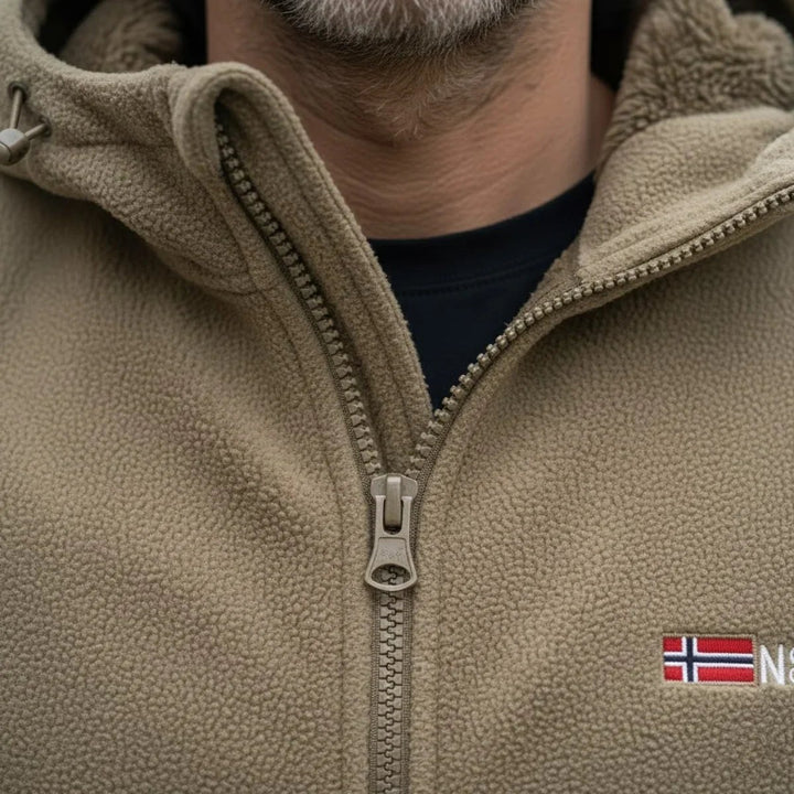 Alexander™ – Hettefleece Jakke med Glidelås