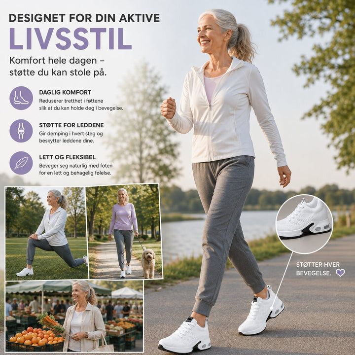 ActiveStep™ – Ergonomiske Luftputenett Sneakers