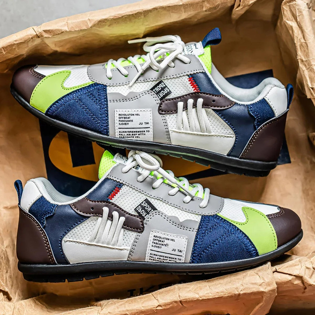 Espen™ – Retro Colorblock Snøresko