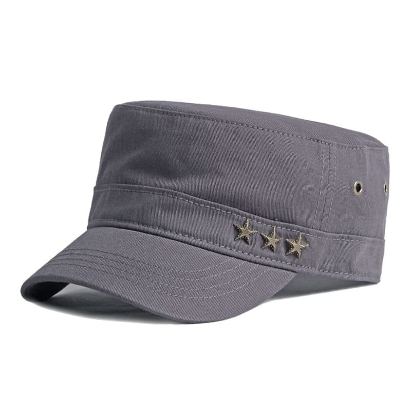 Magne™ – Triple Star Brodert Flattopp Militærcaps