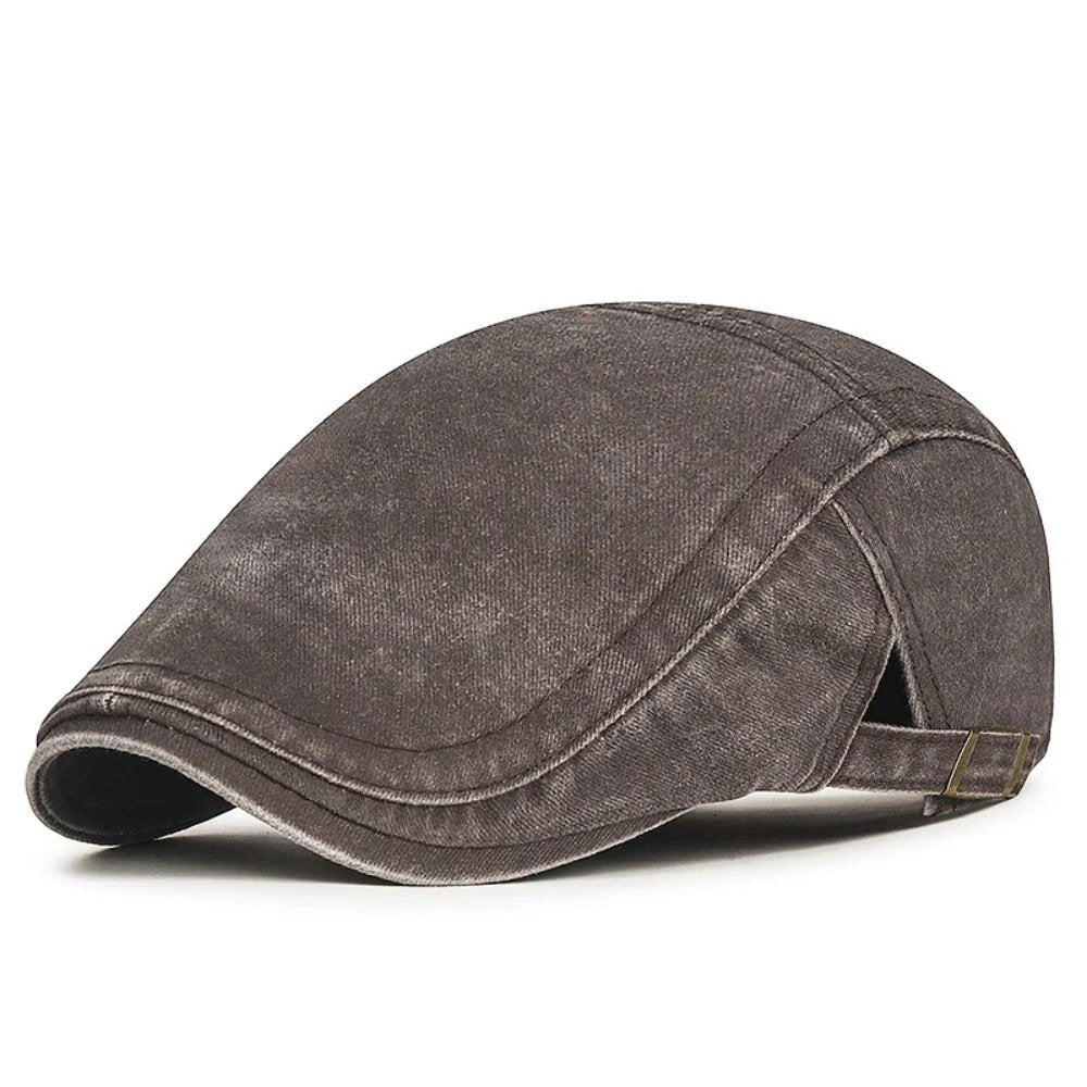 Knut™ – Justerbar Stenvasket Flat Cap