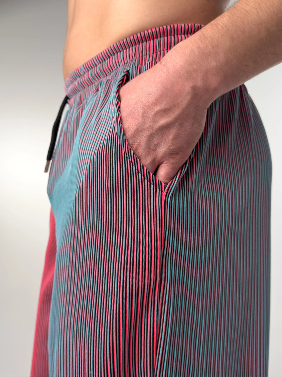 Sindre™ – Ribbede joggebukser med snor og rett ben