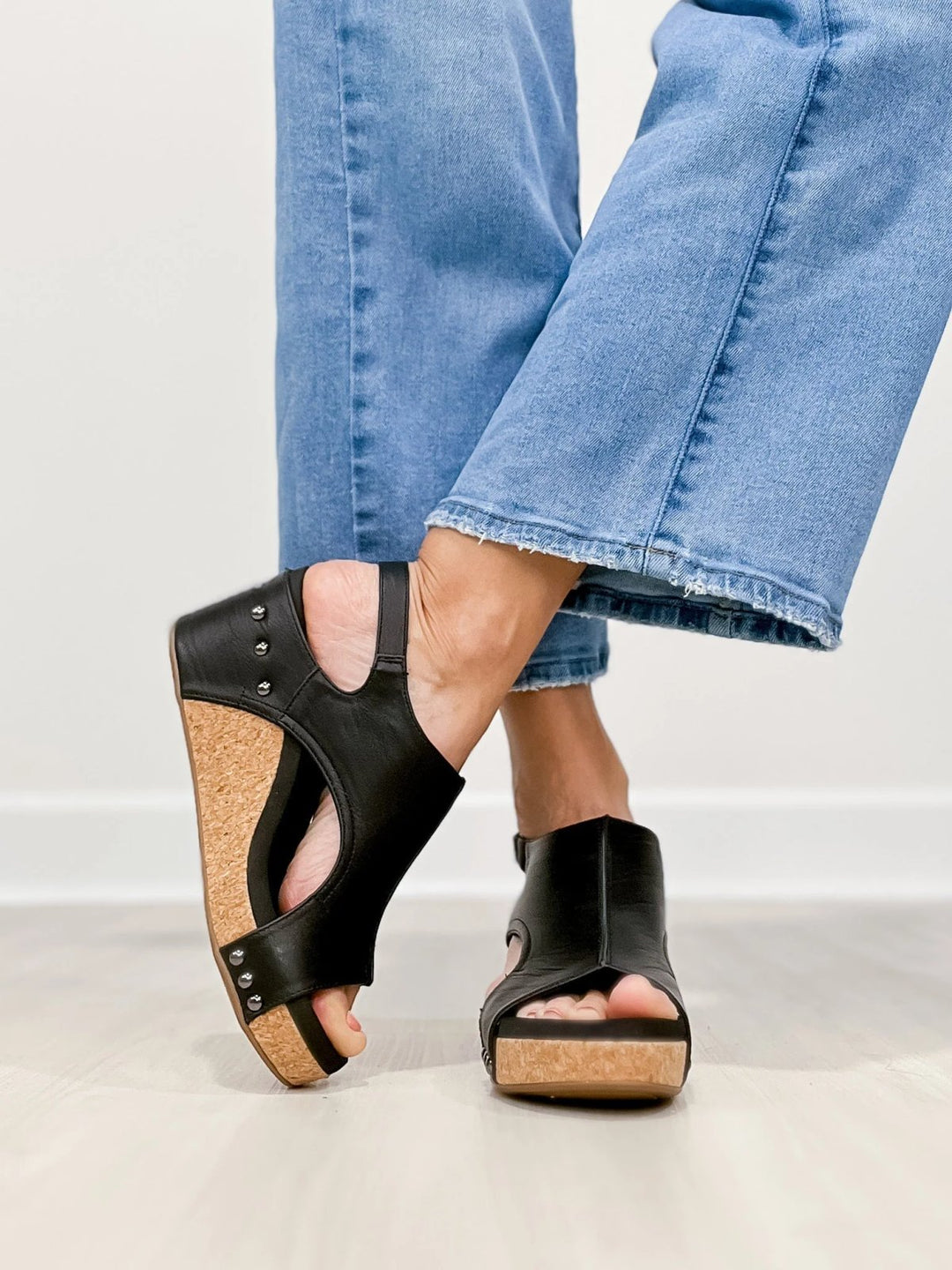 Annika™ – Spiked Platå Sandaler