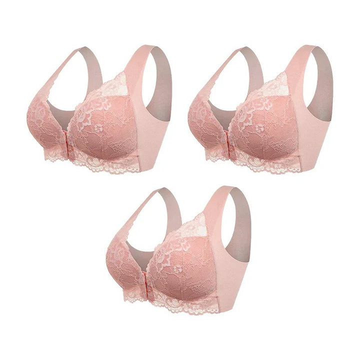 Martine™ – Front Closure Trådløs Støtte-BH Sett